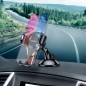Baseus Osculum Passiv holder Mobiltelefon/Smartphone Sort Baseus Osculum Passiv holder Mobiltelefon/Smartphone Sort